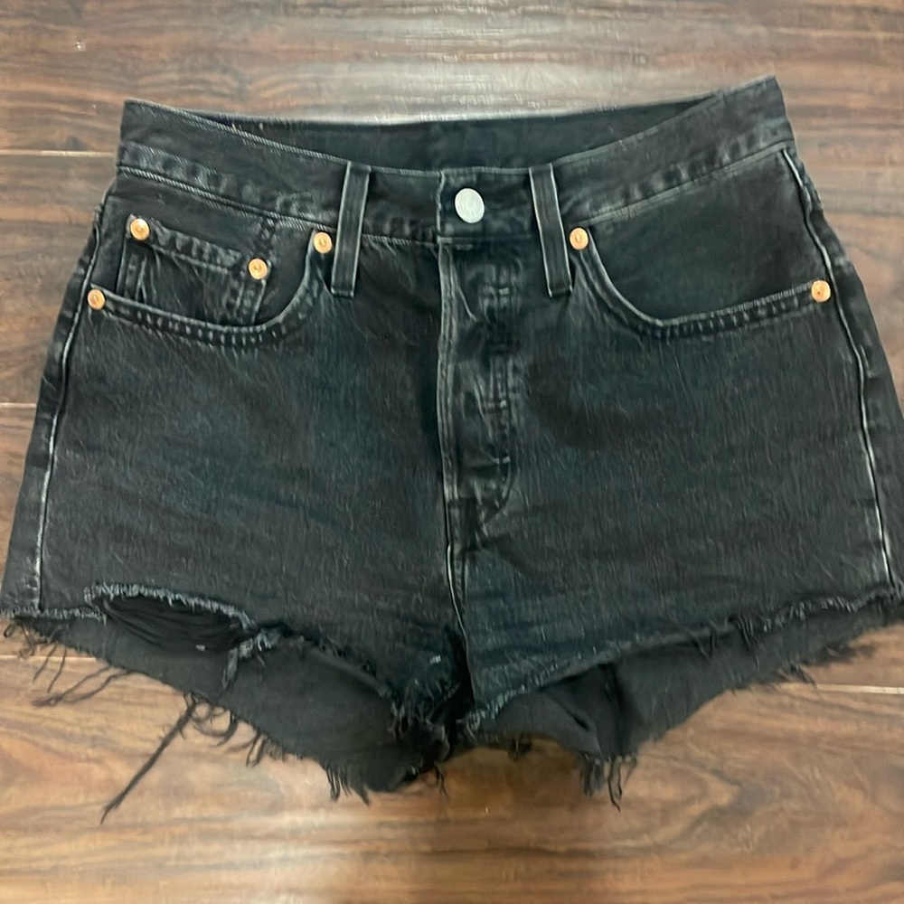 501 denim shorts